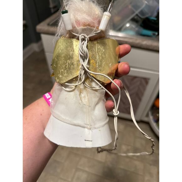 Vintage Yuletide angel tree topper - Picture 2 of 4